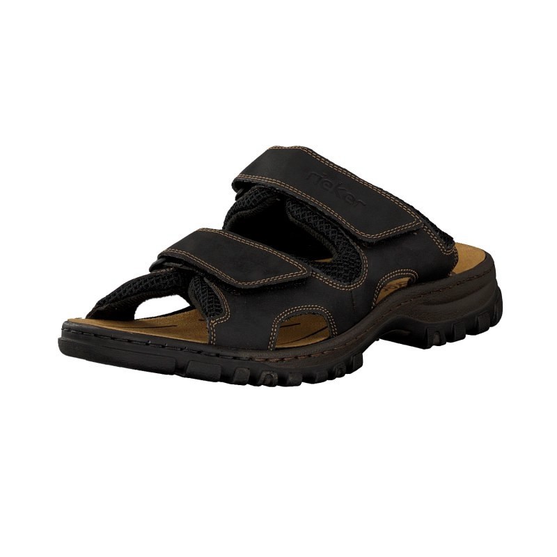 Pantufas Rieker 25092-00 Para Homem - Pretas